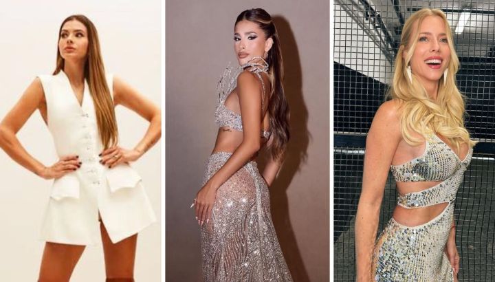 De Nicole Neumann a la China Suárez y Juli Poggio, todos los looks total white que lucieron la celebrities para Navidad 