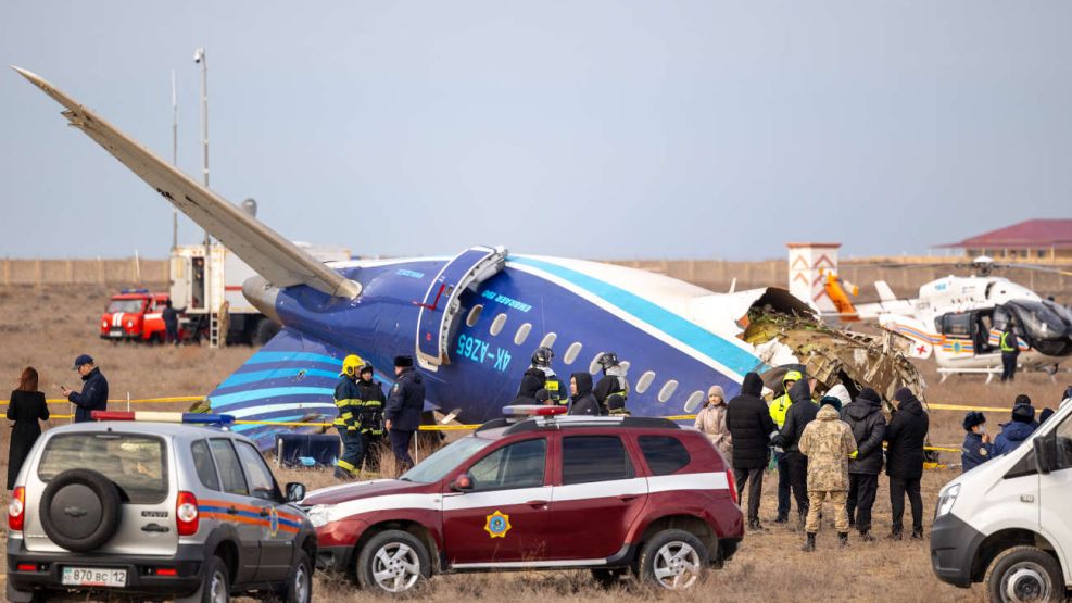 accidente de un avión de Azerbaijan Airlines 20241225