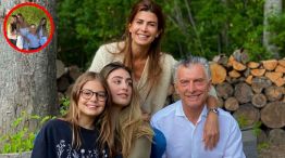 Juliana Awada, Mauricio Macri y sus hijas