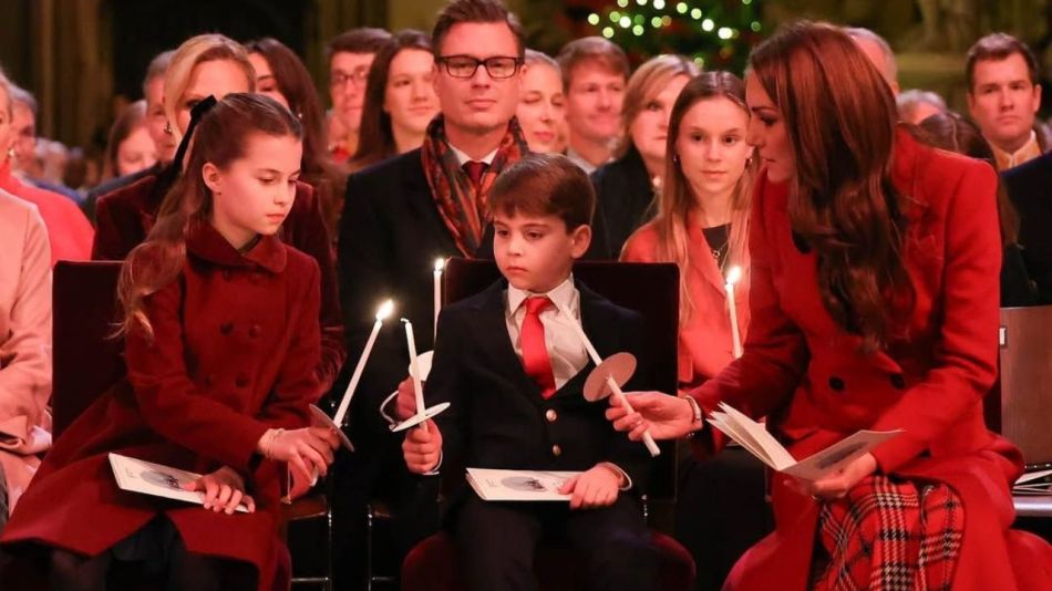 El extraño motivo por el cual el príncipe Louis no almuerza con sus padres William y Kate Middleton en Navidad