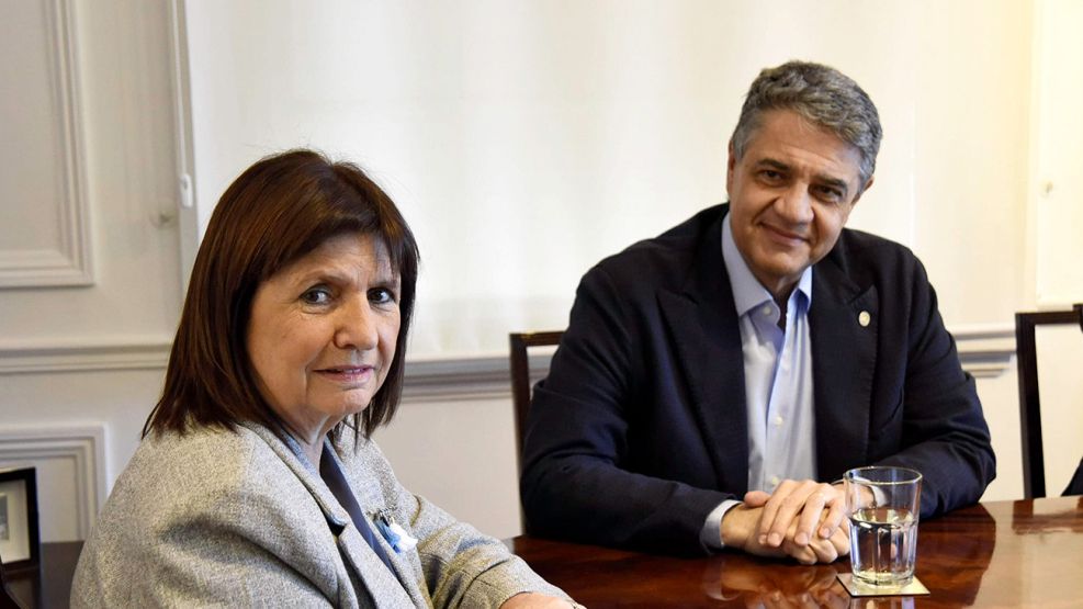 Patricia Bullrich y Jorge Macri