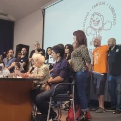 Abuelas de Plaza de Mayo announce discovery of missing grandchild number 138, the son of political activists Marta Enriqueta Pourtalé and Juan Carlos Villamayor, who went missing in 1976.