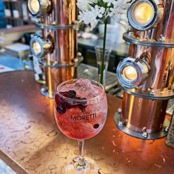 Barras de gin Moretti | Foto:Gentileza Moretti