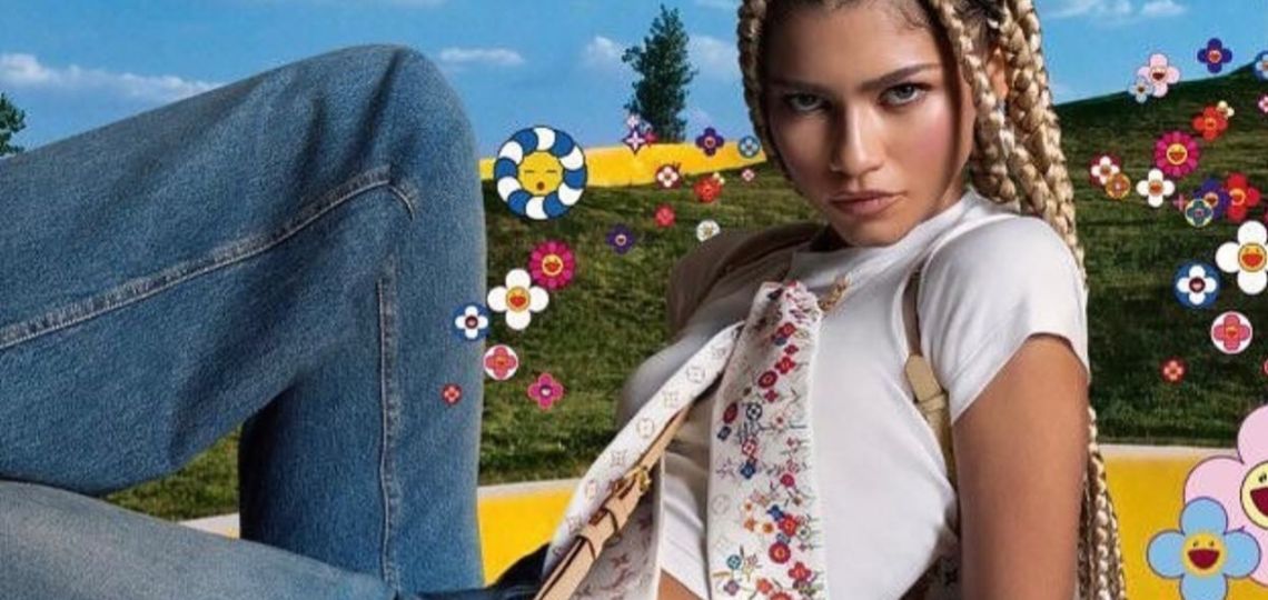 Louis Vuitton reedita su colaboración más icónica con Takashi Murakami y elige a Zendaya como imagen