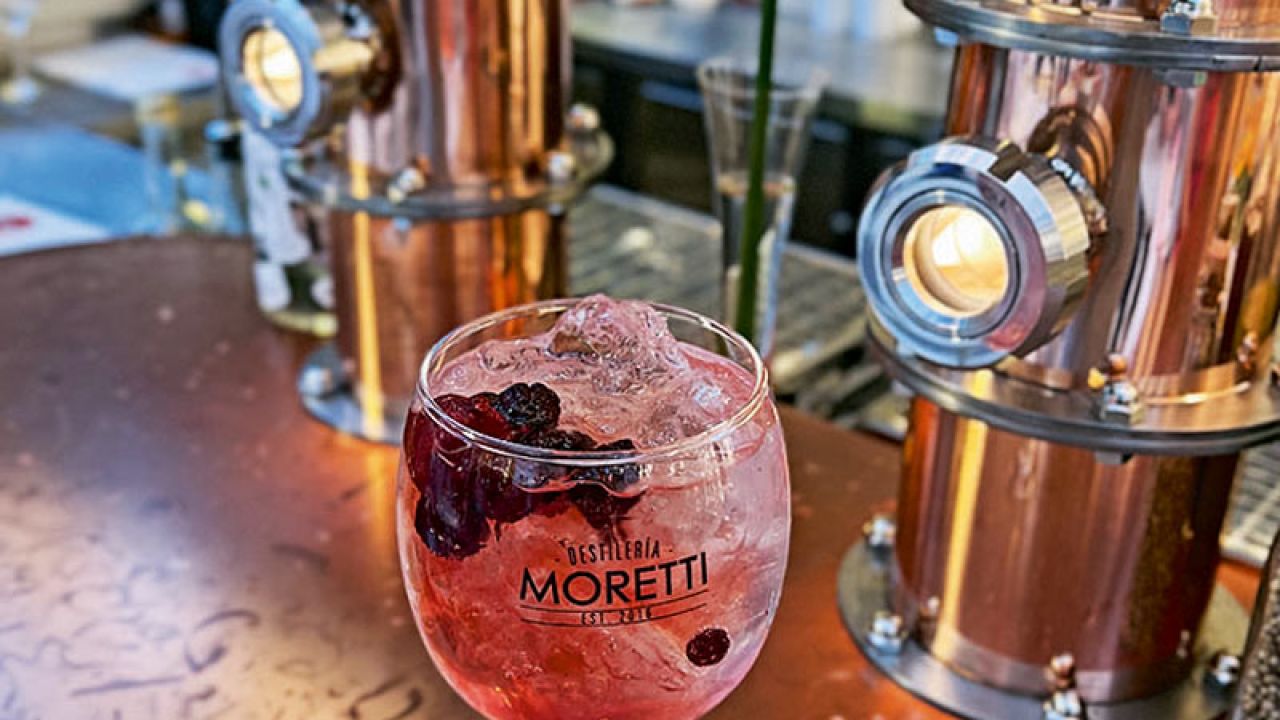 Barras de gin Moretti | Foto:Gentileza Moretti