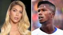 Wanda Nara y Keita Baldé