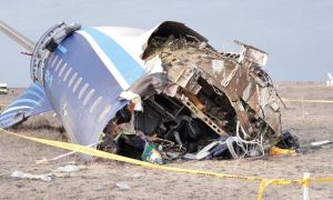 Caída fatal de avión de pasajeros en Kazajistán.