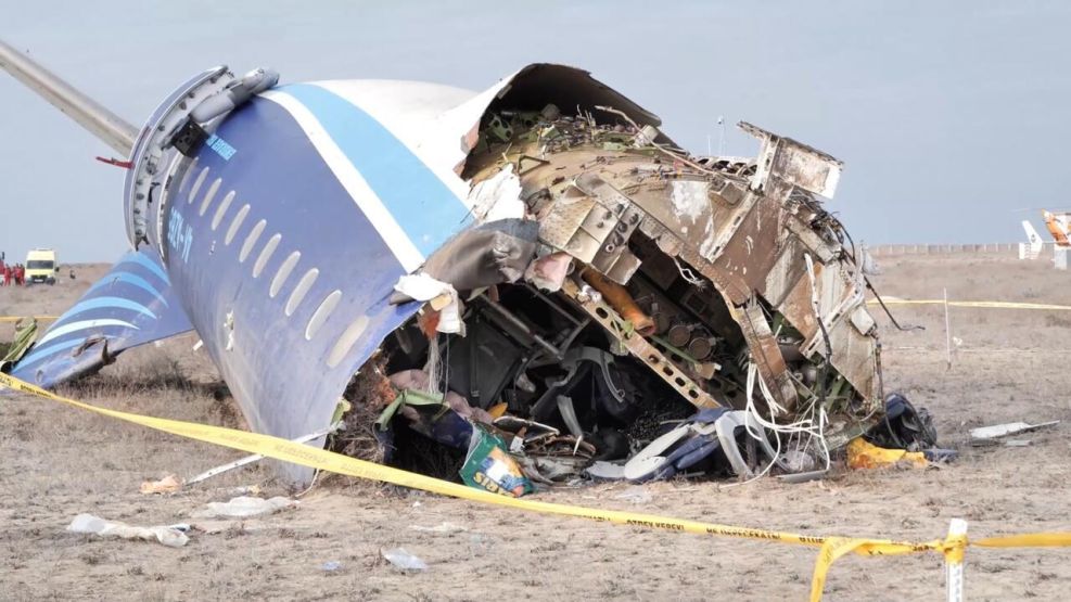 Caída fatal de avión de pasajeros en Kazajistán.