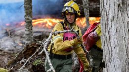 Incendio en el Parque Nacional Nahuel Huapi 20241230