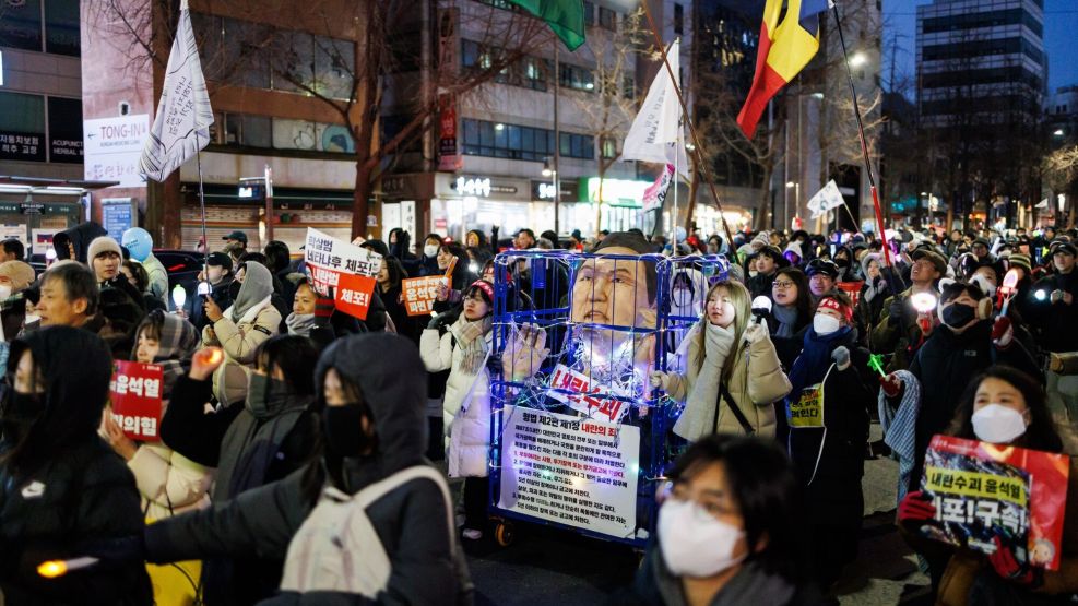 Anti-Yoon Protest in Seoul