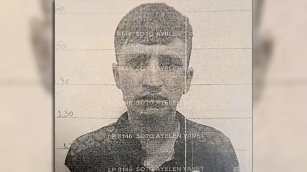 Maximiliano Sergio Cordero, uno de los 17 prófugos que se escapó de la Alcaidía de la Policía de la Ciudad.     