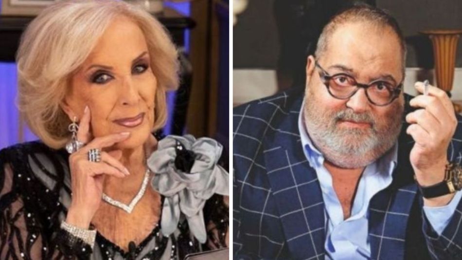 Mirtha Legrand y Jorge Lanata