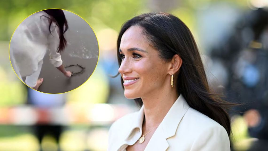 Meghan Markle volvió a la red con un video grabado por el príncipe Harry Exitoina