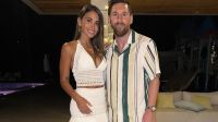 Messi y Antonella en Rosario