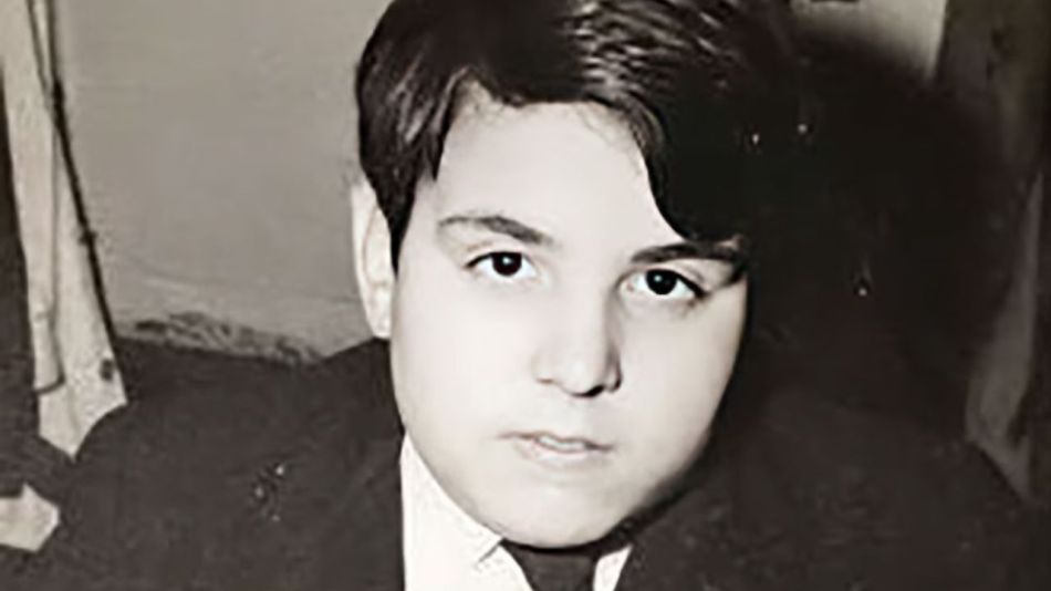 Jorge Lanata a los 14 años