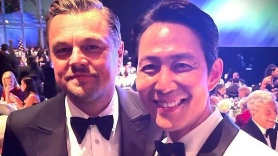 Leonardo DiCaprio y Lee Jung-jae