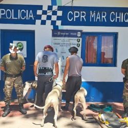 Fueron llevados detenidos a la sede del CPR de Mar Chiquita. 