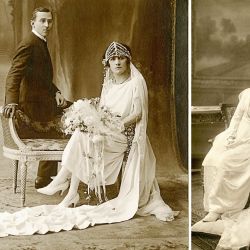 Foto de casamiento.  | Foto:Colección Carlos Vertanessian-Casa Fernández Blanco