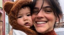 Calu Rivero y su hijo Tao