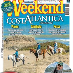 Tapa de la edición de enero 2025 de Revista Weekend.