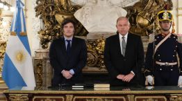 Javier Milei y Gerardo Werthein
