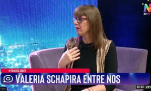 Valeria Schapira en "Entre Nos" con Tomás Dente