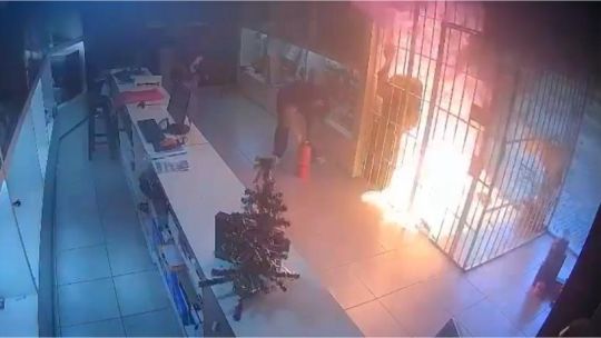 Ataque incendiario