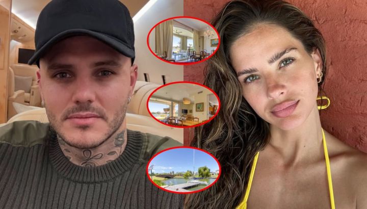 Así es la imponente casa que compró Mauro Icardi para vivir con La China Suárez en Nordelta: estilo francés, vista al lago y mucho lujo 