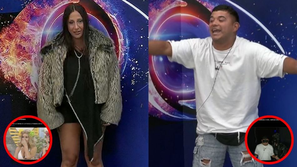 Keila Sosa y Brian Alberto expulsados de Gran Hermano 2025