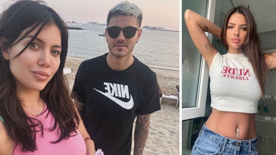 Wanda Nara y Mauro Icardi 