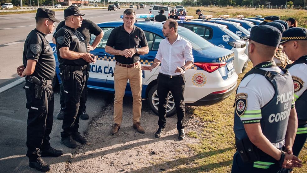 Guardia Urbana en av circunvalación