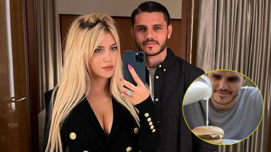 Mauro Icardi y Wanda Nara