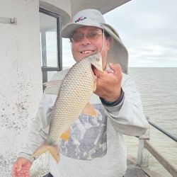 En la playa, el gran condicionamiento pasa por la presencia de algas, fue casi imposible pescar en muchos puntos de la costa bonaerense. 
