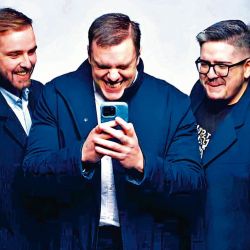 El Gordo Dan y su amigos. | Foto:Cedoc.