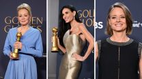 Brillo y glamour, los looks de las actrices +50 en los Golden Globes 2025