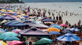 Playa de Canasvieras en Florianópolis