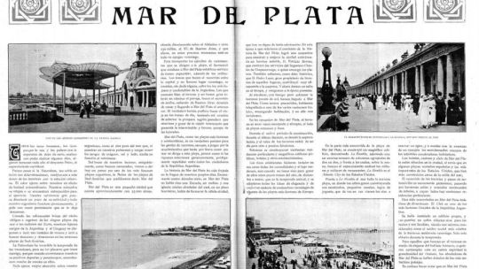 Aristócrata, pintoresca y divertida: así era Mar del Plata hace un siglo, según una revista europea