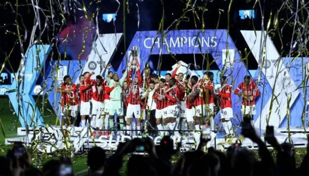 Milan campeón de la Supercopa Italiana