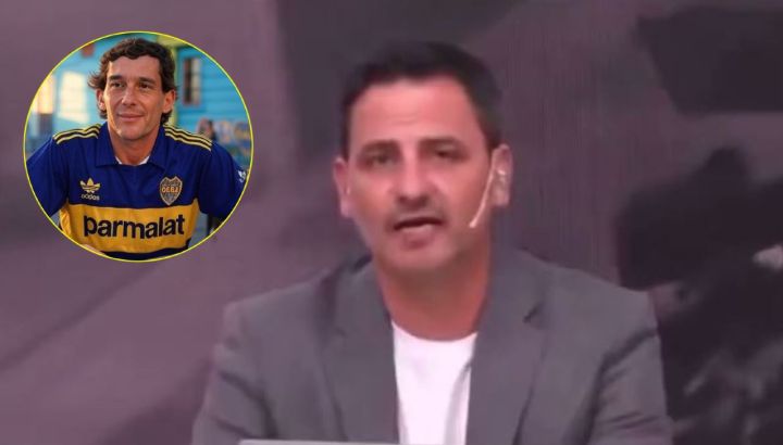 Un periodista de TN se confundió al hablar de un jugador de Boca y fue viral en la red: "Ayrton Senna"