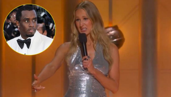 Golden Globes 2025: critican a Nikki Glaser por sus chistes sobre Sean "Diddy" Combs