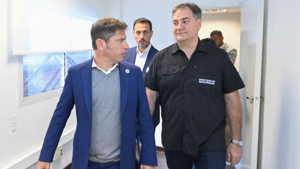 Axel Kicillof junto a Javier Alonso 20250106