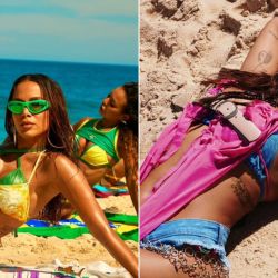 Superposición de bikinis.