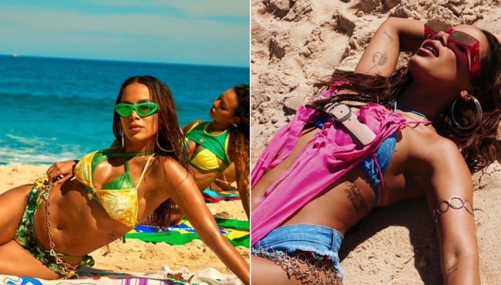 ¿Tendencia o exageración?: la superposición de bikinis domina la playa este verano