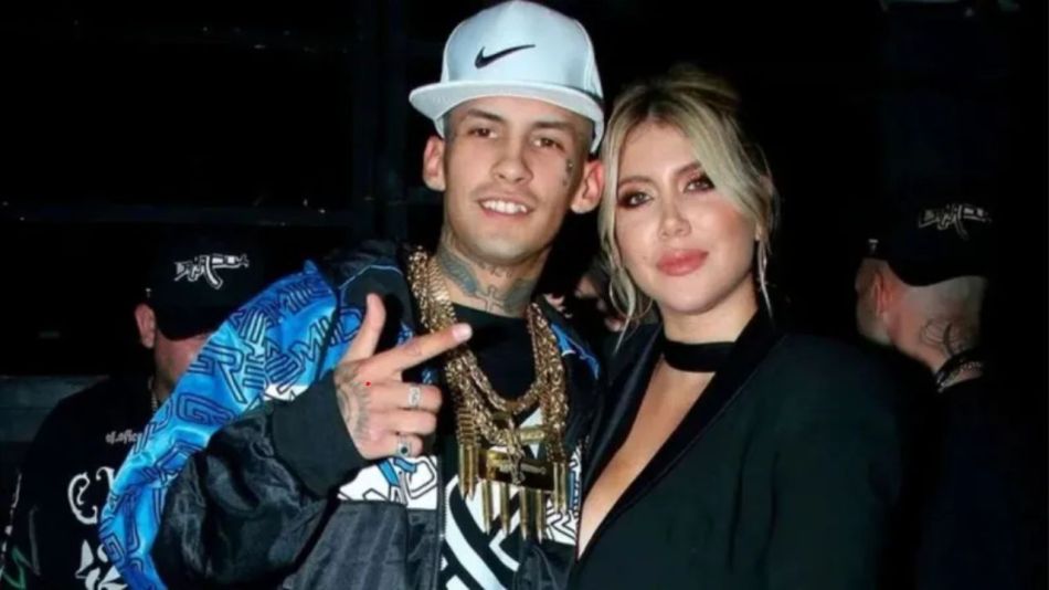 L-Gante y Wanda Nara