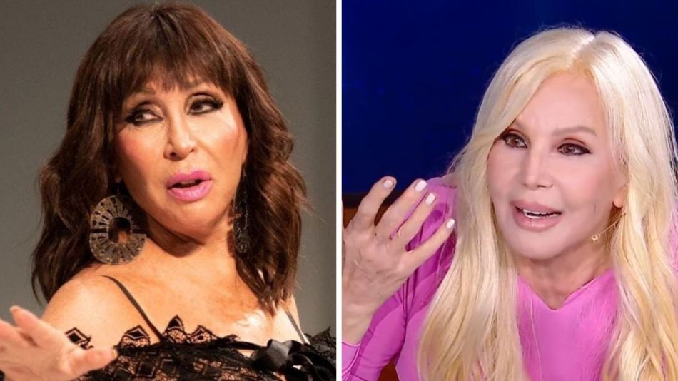 Moria Casán y Susana Giménez