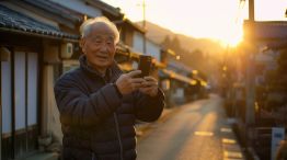 Ciudadanos japoneses mayores