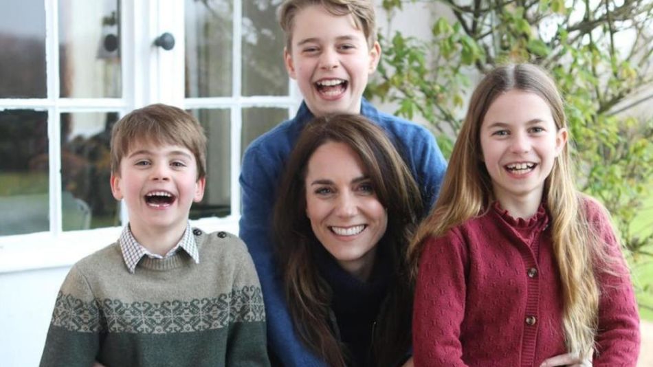 Kate Middleton y sus hijos