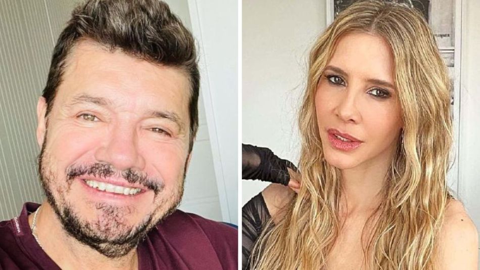 Marcelo Tinelli y Guillermina Valdés