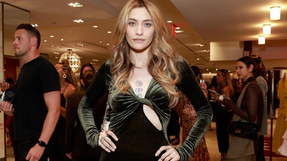 Paris Jackson, la hija de Michael Jackson.