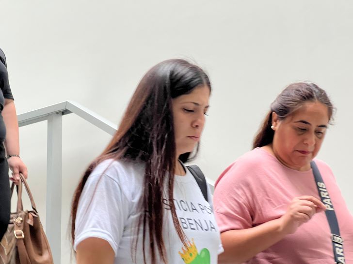 DAMARIS BUSTAMANTE. Mamá de uno de los bebés muertos. 